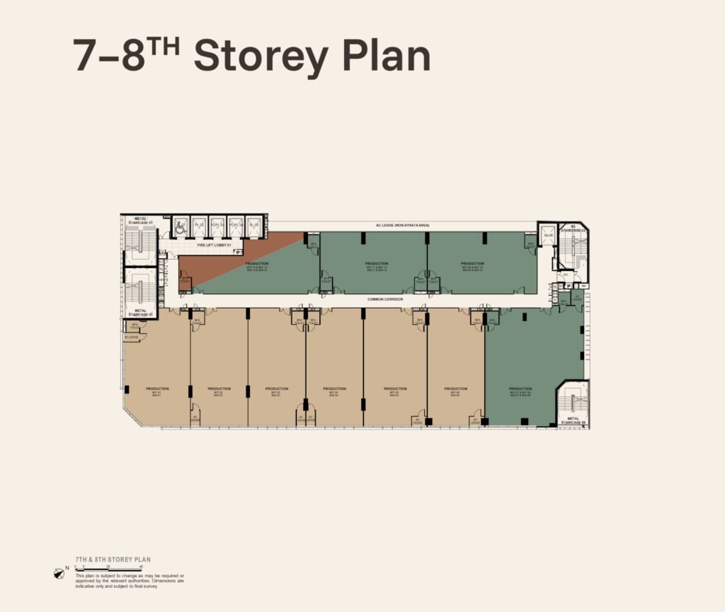 Generations @ Tannery Level 7-8 Floor Plan